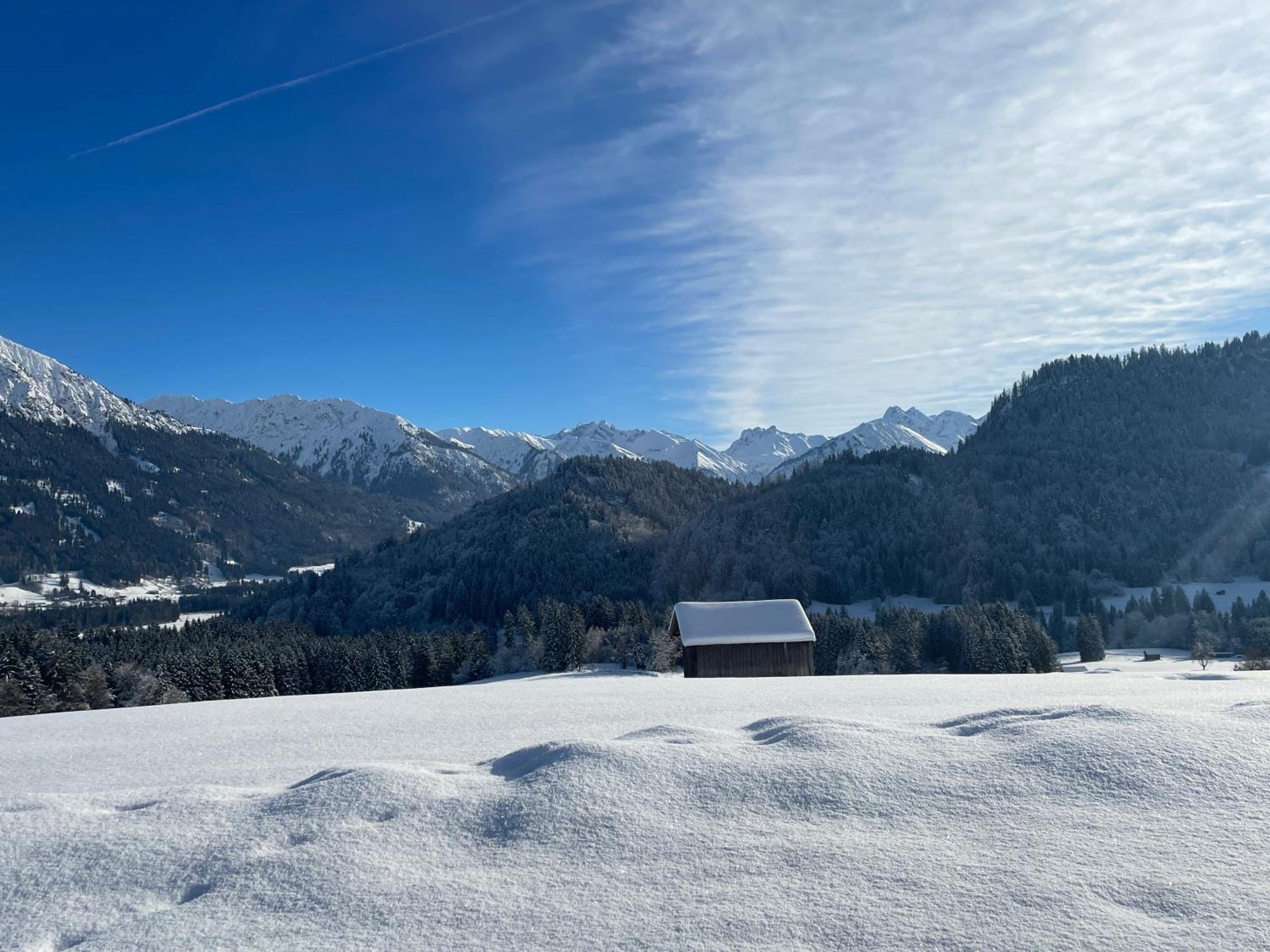 Hotel Garni Oberdorfer Stuben Obermaiselstein Zewnętrze zdjęcie
