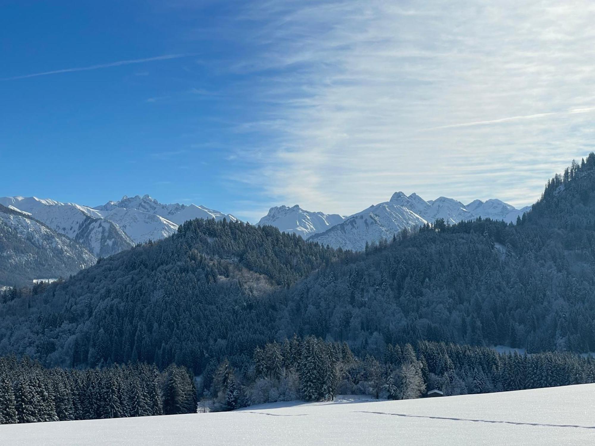 Hotel Garni Oberdorfer Stuben Obermaiselstein Zewnętrze zdjęcie