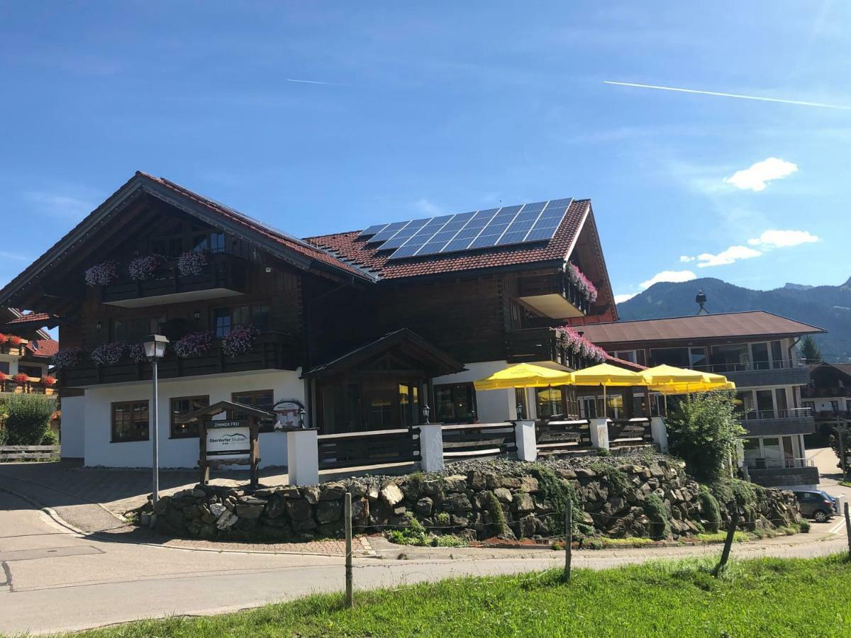 Hotel Garni Oberdorfer Stuben Obermaiselstein Zewnętrze zdjęcie